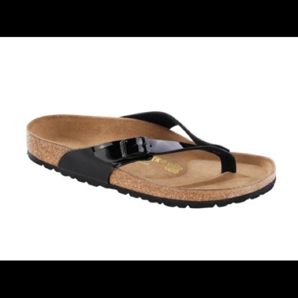 Birkenstock Adria Black Patent Sandal